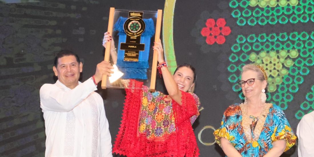 Puebla se viste de gala con estafeta del Tianguis Turístico 2027, afirma Alejandro Armenta Mier.