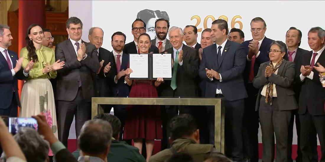 Firma del acuerdo.