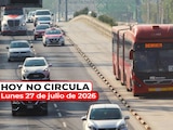 Te compartimos cómo aplica el Hoy No Circula este lunes 27 de julio de 2026 en la Ciudad de México y el Estado de México.
