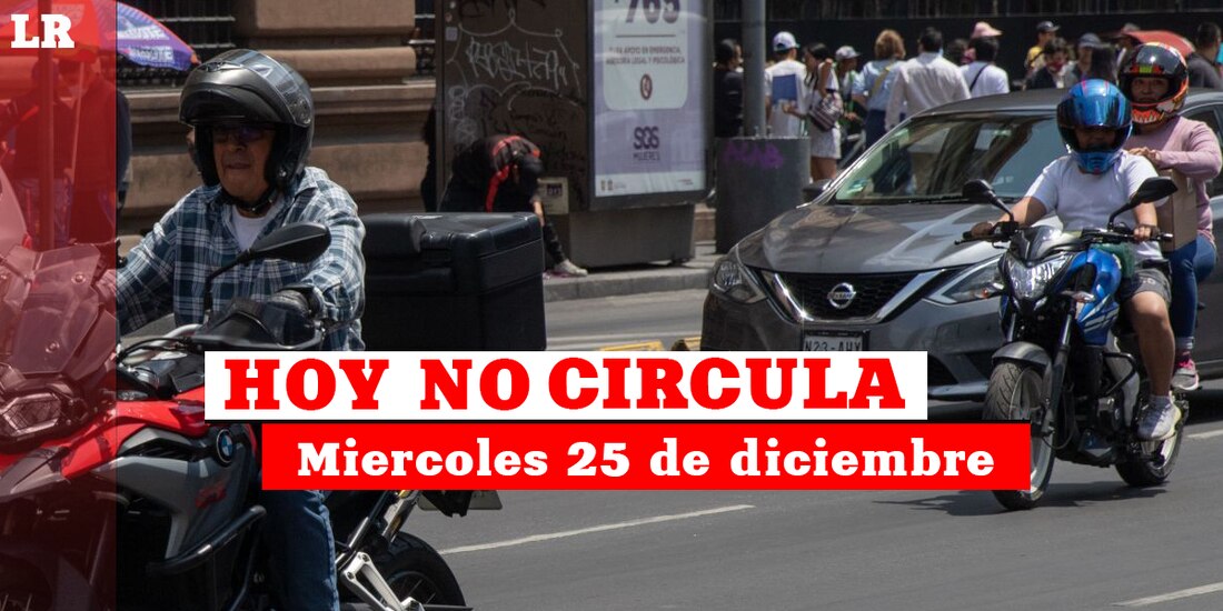 Te contamos cómo aplica el Hoy No Circula este miércoles 25 de diciembre.