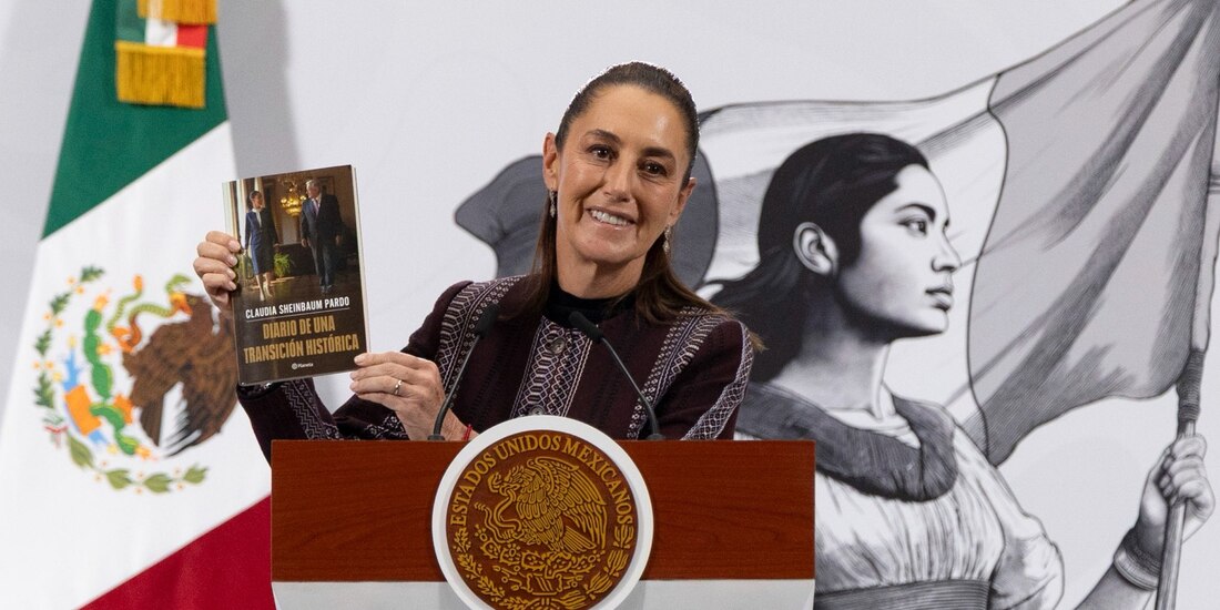 Claudia Sheinbaum publica "Diario de una transición histórica"