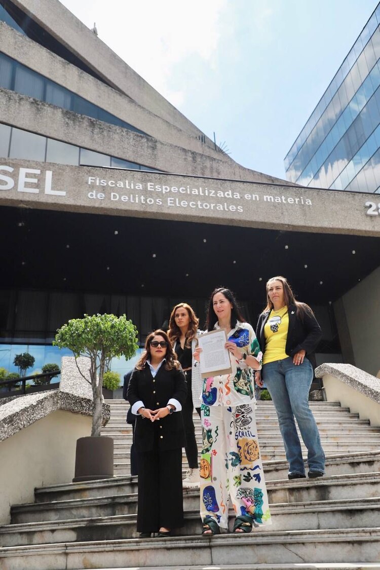 La funcionaria en Álvaro Obregón.