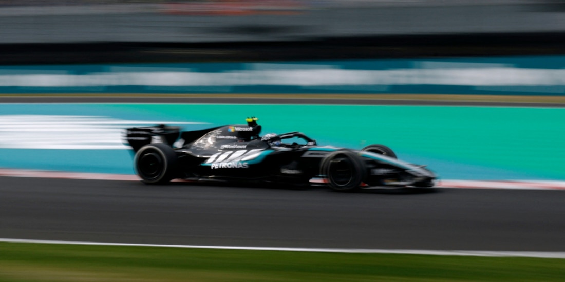 Andrea Kimi Antonelli durante el GP de Japón.