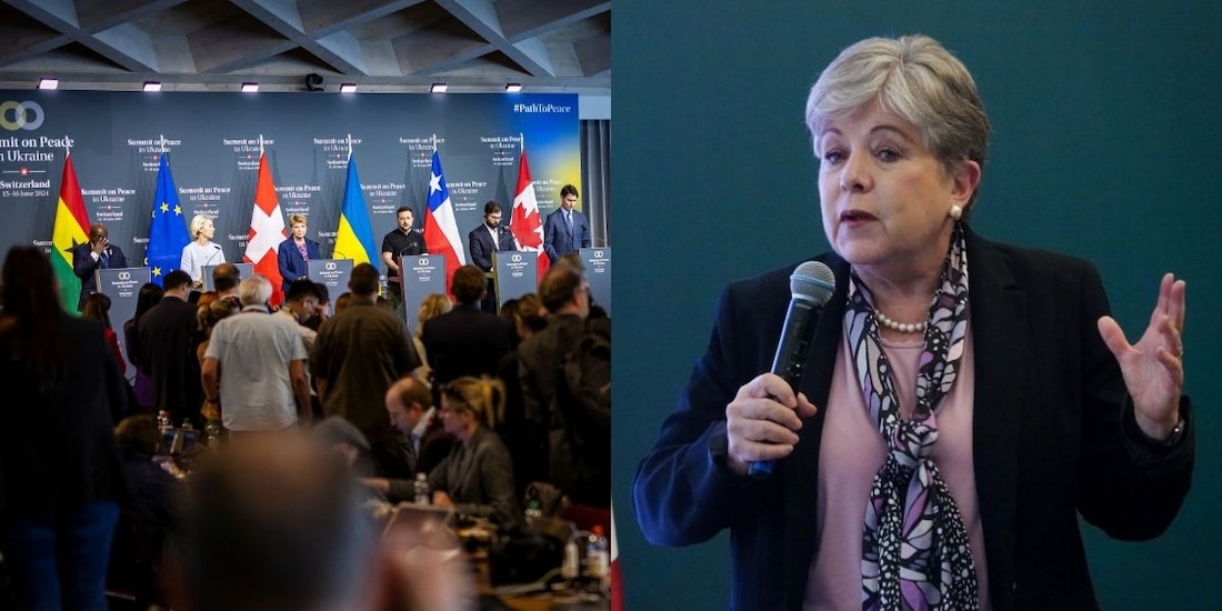 Alicia Bárcena afirma que es imperativo incluir a Rusia en Cumbre de Paz para Ucrania.