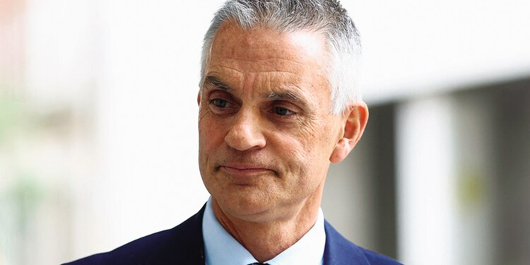 El director general de la BBC, Tim Davie, el 28 de abril de 2022.