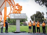 Samuel García inaugura el Centro Acuático ‘Osmar Olvera Ibarra’.