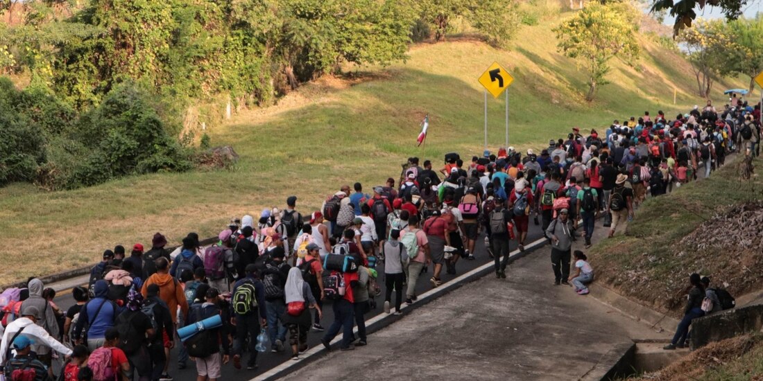 Caravana migrante.