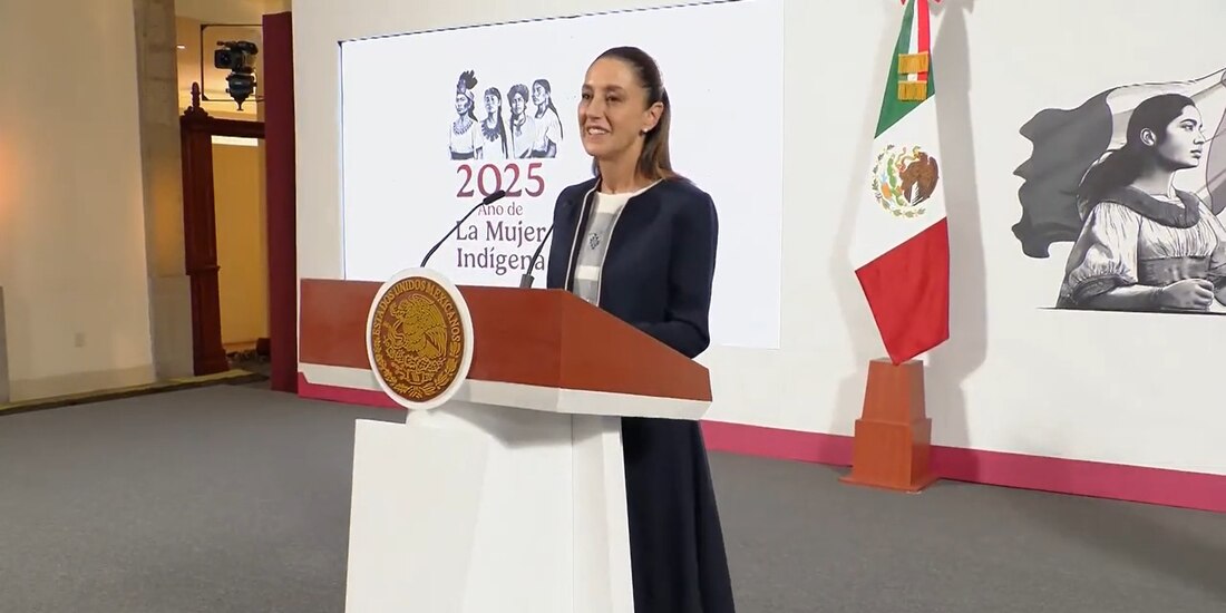 La Presidenta Claudia Sheinbaum Pardo.