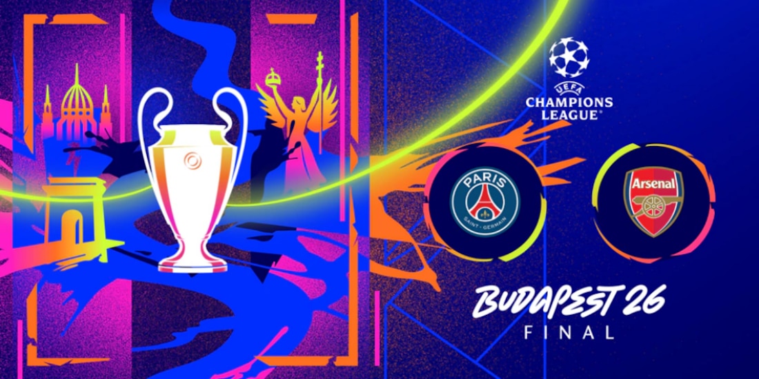 PSG y Arsenal se verán las caras en Budapest para la final de la Champions League.