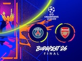 PSG y Arsenal se verán las caras en Budapest para la final de la Champions League.