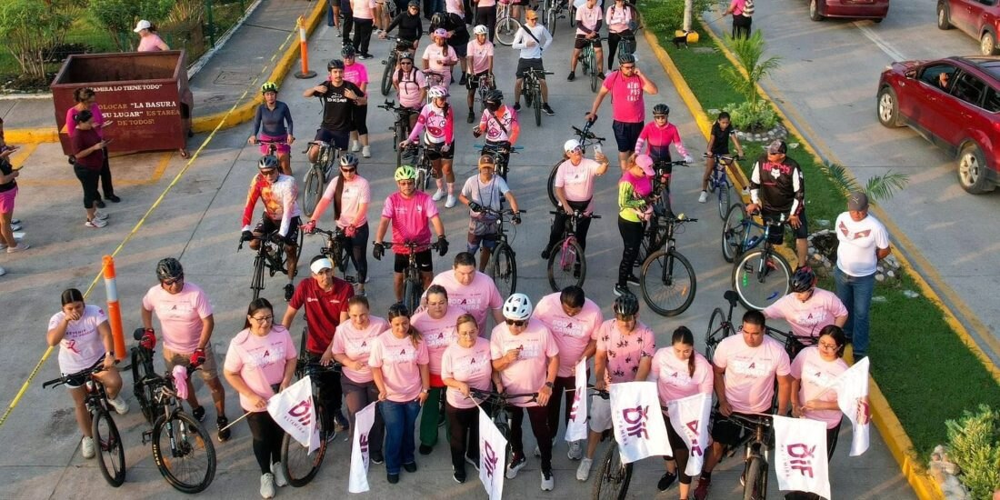 Participan 2 mil jóvenes en la 2da. Rodada y Carrera Nacional por la Paz y Contra las Adicciones en todo Tamaulipas: INJUVE.