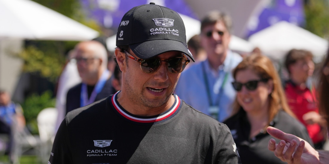 Checo Pérez tendrá su debut este fin de semana con Cadillac.