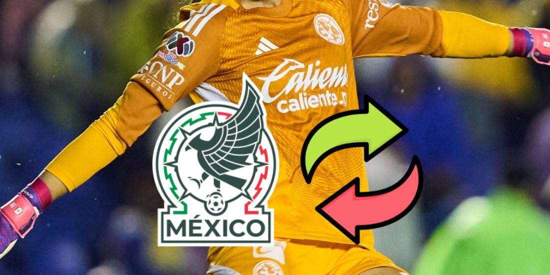 Guardameta del América causa baja de la convocatoria de la Selección Mexicana.