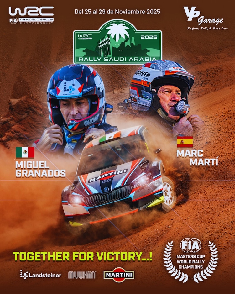 Miguel Granados llega a Arabia Saudita en busca de la victoria.