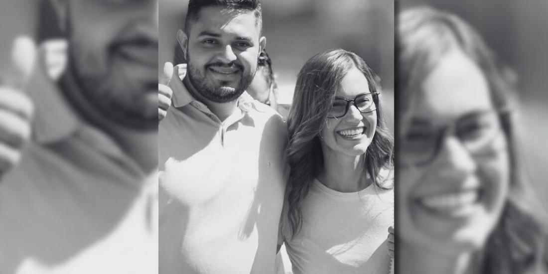 María Isabel Ascevedo, presidenta municipal de Jerécuaro, y su esposo asesinado, Jorge Olvera.