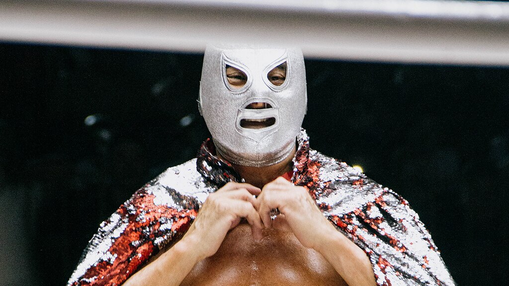 El hijo del Santo sobre el ring