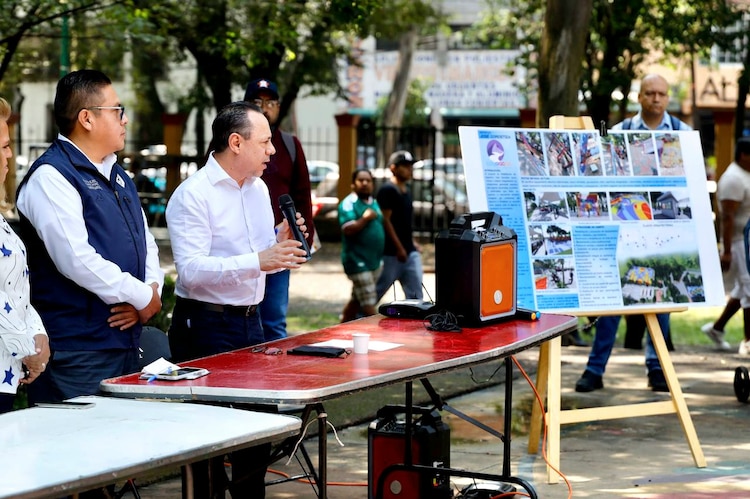 Coyoacán anuncia la rehabilitación del deportivo José Gorostiza.