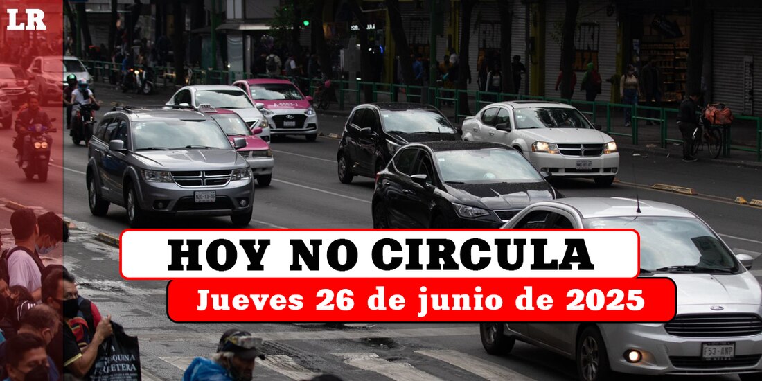 Te contamos qué autos no pueden circular este jueves 26 de junio de 2025 en la Ciudad de México y el Estado de México.
