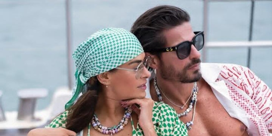 Galilea Montijo e Isaac Moreno en Tailandia.