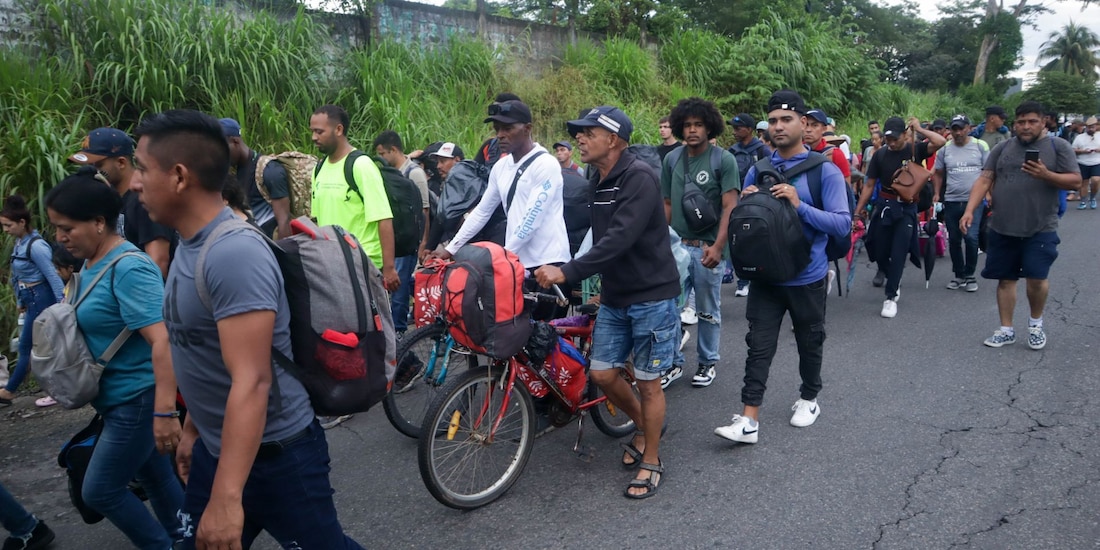 Deportaciones desde EU elevan número de migrantes varados en Tapachula