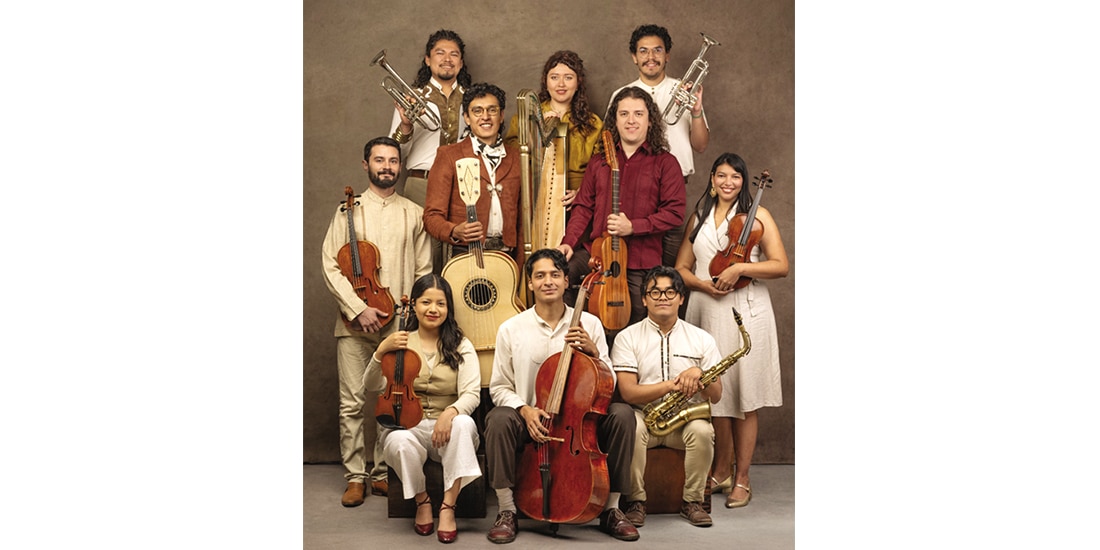 INTEGRANTES de la agrupación La Calandria, originaria de Xalapa, Veracruz.