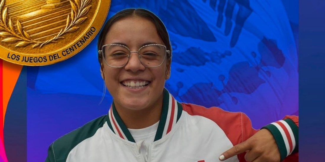 Alejandra Estudillo logró la medalla de oro en los JCC.