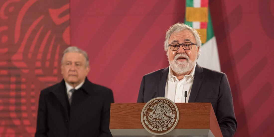 El subsecretario de Derechos Humanos, Alejandro Encinas, el 10 de diciembre de 2020.