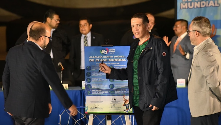 "La tranquilidad de quien nos visita es una responsabilidad compartida", afirma el alcalde Luis Mendoza de cara a la Copa del Mundo..