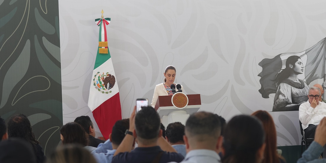 Durante su gira por Sinaloa, la mandataria federal ratificó el compromiso de su administración con el bienestar de las familias sinaloenses.