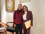Mara Lezama se reúne con Claudia Sheinbaum en la Ciudad de México.
