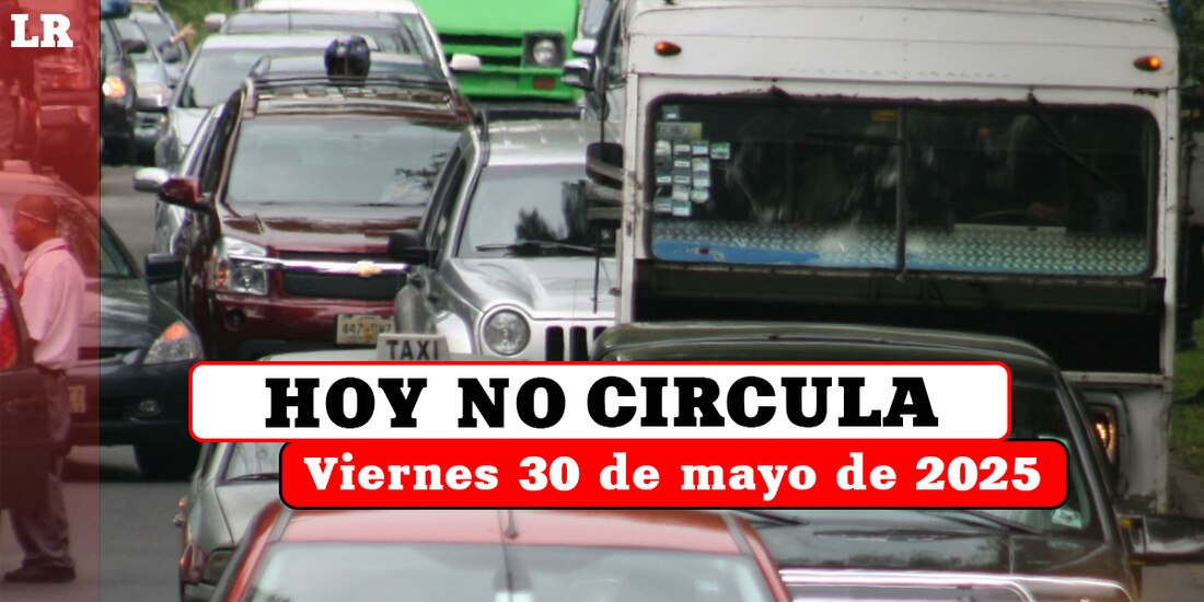 Revisa qué autos no pueden circular este viernes 30 de mayo de 2025 en la Ciudad de México y el Estado de México.