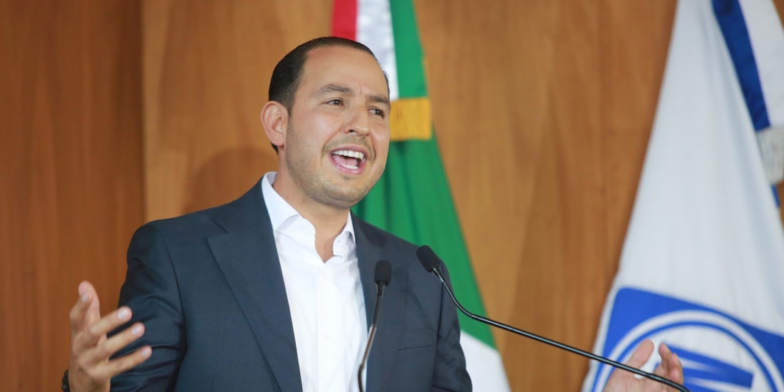 Marko Cortés Mendoza, dirigente nacional del PAN, en imagen de archivo.
