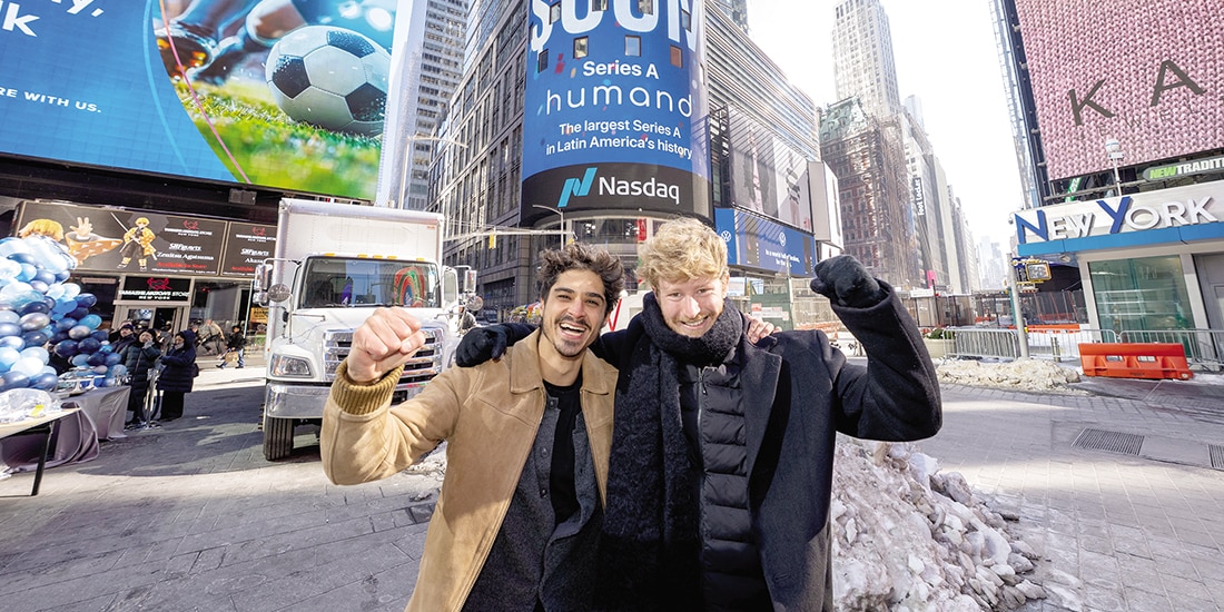 Gerónimo Maspero (izq.), CTO, y Nicolás Benenzon, CEO