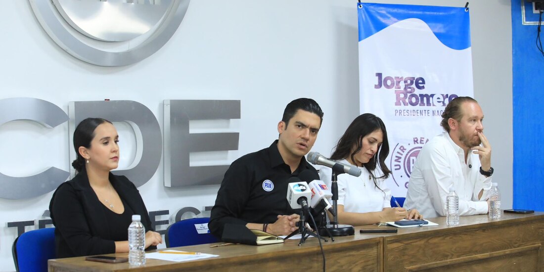 El candidato del PAN, Jorge Romero, destaca la importancia de respetar las decisiones del Poder Judicial.