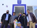 Gobernadora Lorena Cuéllar entrega acciones de vivienda a familias vulnerables de Tlaxcala