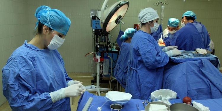 Cirugía en imagen de archivo