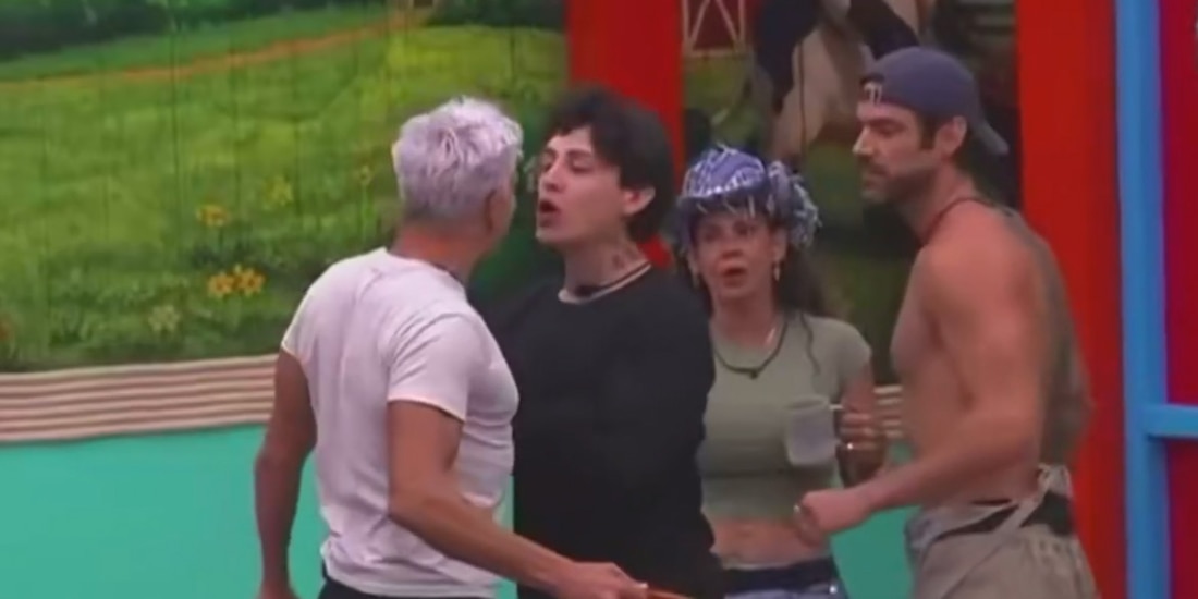 Así fue la pelea de Kunno y Julio Camejo en La Granja VIP