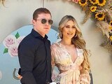 Fernanda Gómez y "Canelo" Álvarez se casaron por la iglesia.
