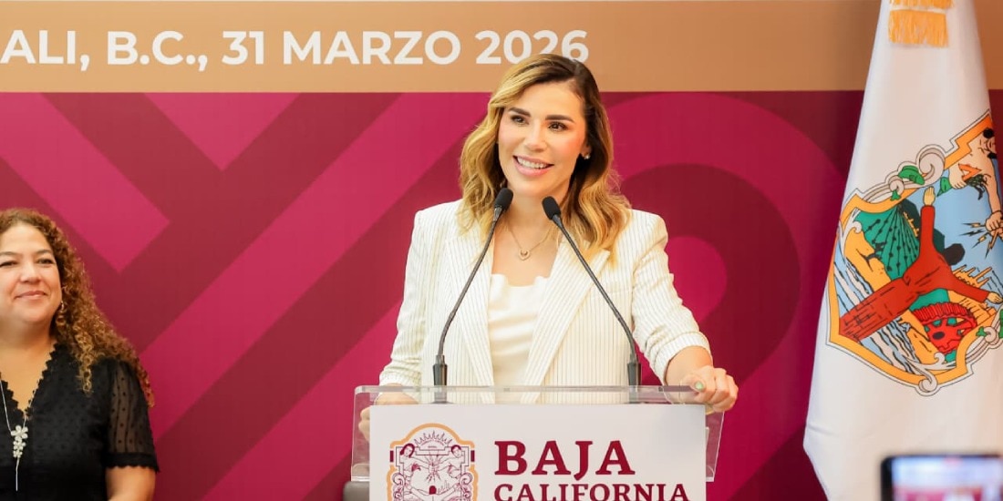 Marina del Pilar, gobernadora de Baja California, responde a señalamientos de Jaime Bonilla.