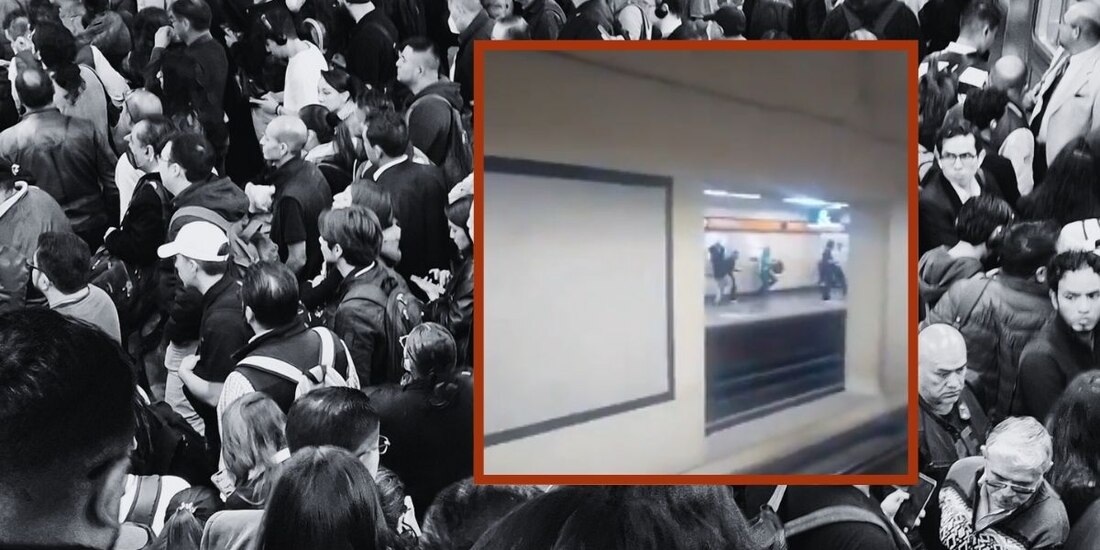 Video difundido en redes sociales muestra momento del ataque en estación Tacubaya.