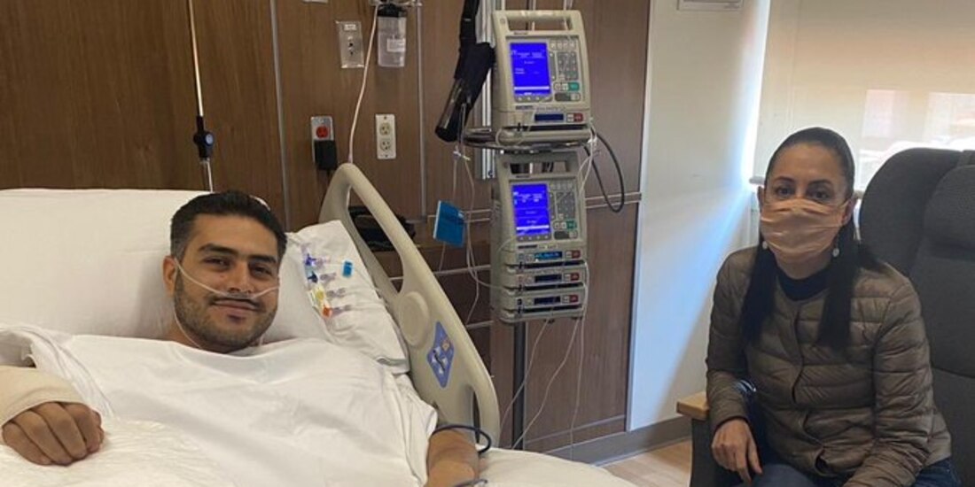 Omar García Harfuch y Claudia Sheinbaum.