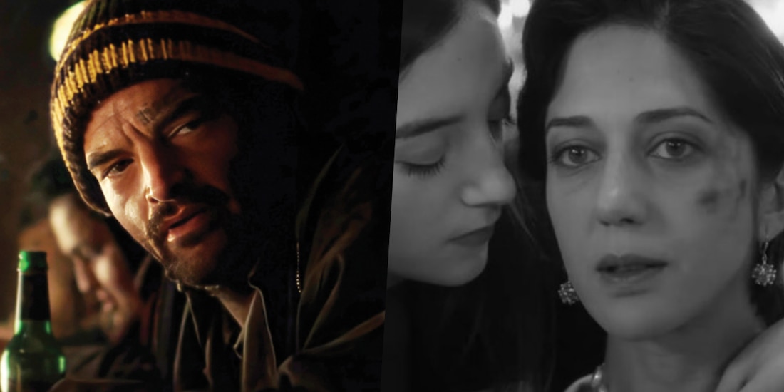 Los cantantes y Dos personas intercambiando saliva