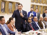 Alejandro Armenta reafirma su compromiso de trabajar con todas las fuerzas políticas para asegurar el bienestar de Puebla.