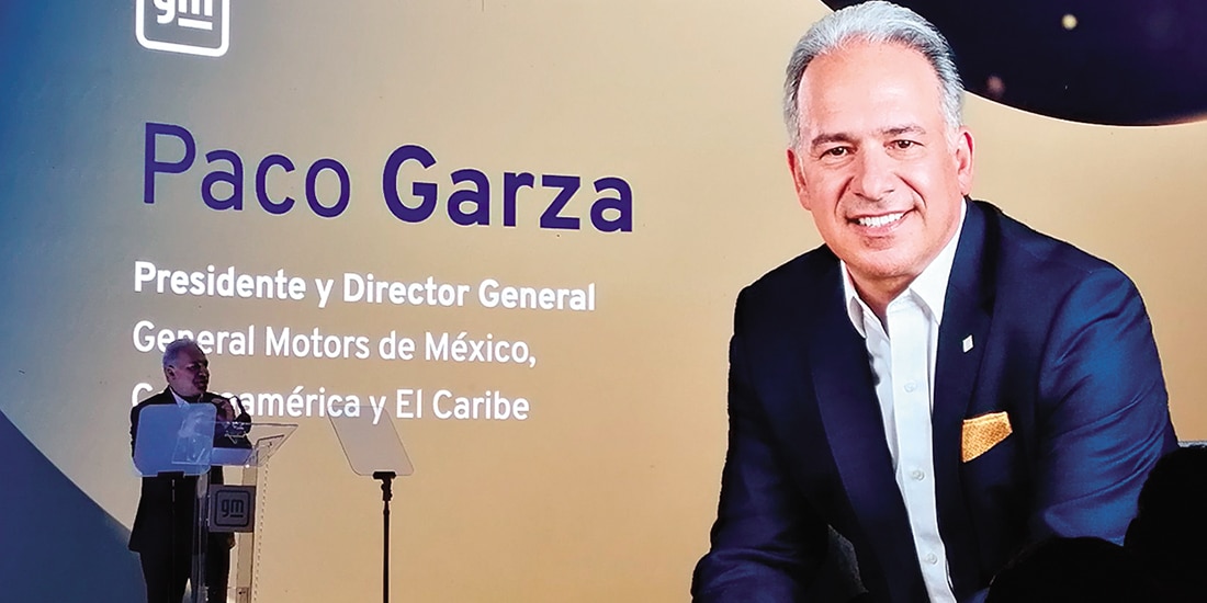 Francisco Garza Rodríguez, presidente de General Motors de México.
