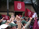 Estudiantes del Instituto Politécnico Nacional (IPN) marcharon de la Plaza de las Tres Culturas a la Secretaría de Gobernación