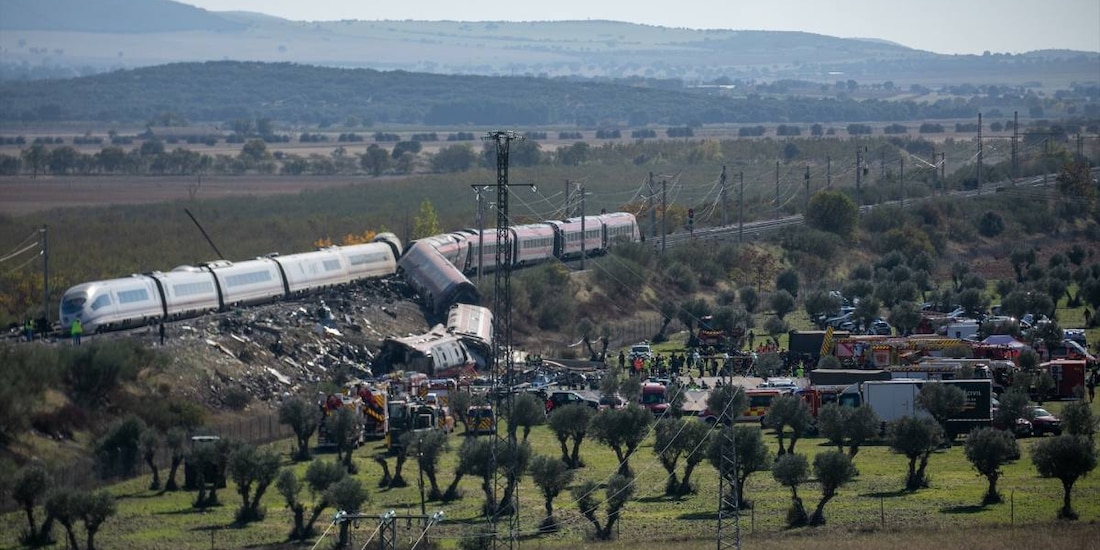 Ubicación exacta del accidente de trenes en España: Coordenadas y mapa del choque.