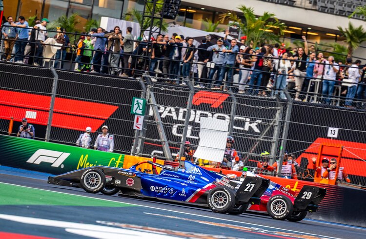 Helio Meza y Fernando Luque hicieron el 1-2 para Alessandros Racing en la FIA NACAM Fórmula 4 en el marco del Gran Premio de México de F1.