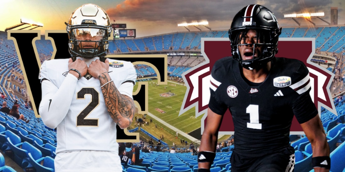 Wake Forest se enfrenta a Mississippi State en el Duke's Mayo Bowl.