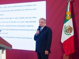 López Obrador recordó que su gobierno no establecerá prohibiciones ni toques de queda a los ciudadanos, pero los llamó a aplicar las medidas de prevención del SARS COV-2.
El presidente de México, Andrés Manuel López Obrador, el 4 de noviembre de 2020.
