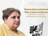 Esta Beca Rita Cetina entrega 1,900 pesos bimestrales a los beneficiarios; se comenzó con estudiantes de secundaria.